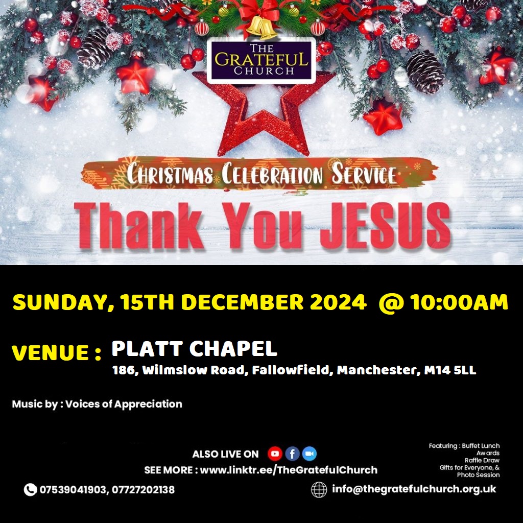 Christmas Celebration Service & Variety LUNCH