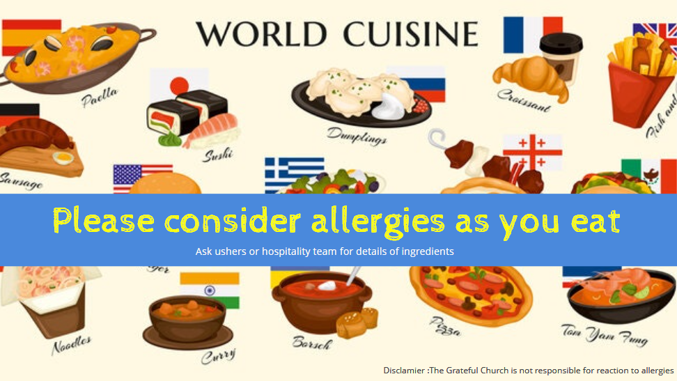 Be Care of FOOD ALLERGY