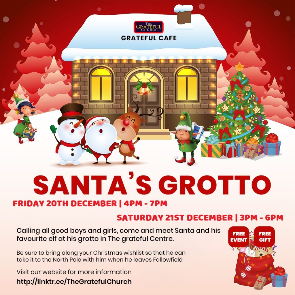 Santa's Grotto at The Grateful Church